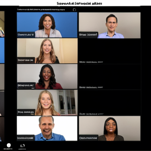 **Prompt 1: Global Expertise & Dynamic Engagement**
    "A confident, professional speaker, looking directly at the camera, presenting a webinar from a modern, well-lit home office or studio. On screen, behind or around the speaker, depict a collage of diverse, engaged audience faces from various geographical locations, alongside interactive elements such as live chat messages, Q&A bubbles, and poll results. Emphasize clear audio and sharp video quality, showcasing a seamless, interactive online learning experience that highlights the speaker's expertise and global reach."