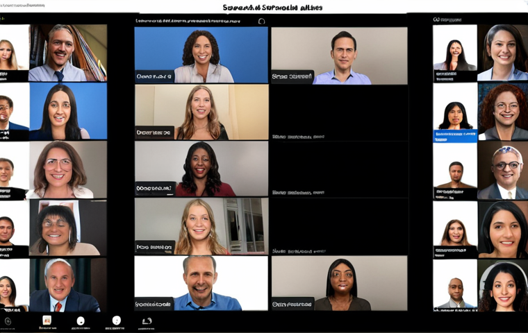 **Prompt 1: Global Expertise & Dynamic Engagement**
"A confident, professional speaker, looking directly at the camera, presenting a webinar from a modern, well-lit home office or studio. On screen, behind or around the speaker, depict a collage of diverse, engaged audience faces from various geographical locations, alongside interactive elements such as live chat messages, Q&A bubbles, and poll results. Emphasize clear audio and sharp video quality, showcasing a seamless, interactive online learning experience that highlights the speaker's expertise and global reach."